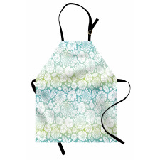 Soft Toned Blossom Petals Apron