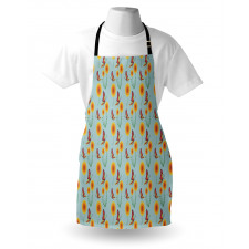 Butterflies Flying Dandelion Apron