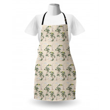 Island Pattern Sailboat Apron