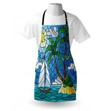 Stained Glass Mosaic Style Apron