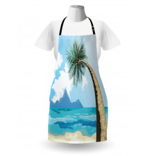 Palm Tree on the Beach Apron