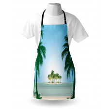 Exotic Palm Tree Beach Apron