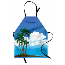 Hawaiian Holiday Island Apron