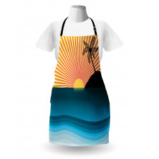 Sunset Horizon Panorama Apron