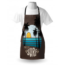 Los Angeles Beach Grunge Apron