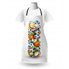 Balls Alphabet Theme Apron