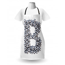 Monochrome Footballs Apron