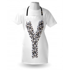 Monochrome Ball Motifs Apron