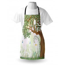 Spring Butterfly Paint Apron