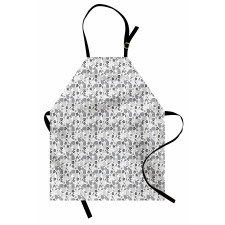 Blossoming Flowers Theme Apron