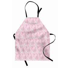 Blossoming Cherry Flowers Apron