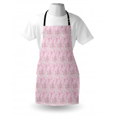 Blossoming Cherry Flowers Apron