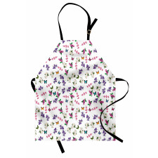 Bouquet of Spring Flowers Apron