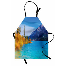 Abraham Lake Mountains Apron