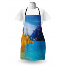 Abraham Lake Mountains Apron