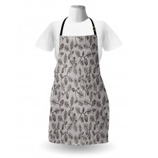 Twigs Spruces Christmas Apron