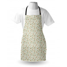 Fir Cones Botany Branches Apron
