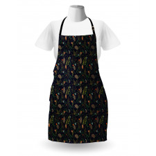 Botanical Forest Fir Leaf Apron