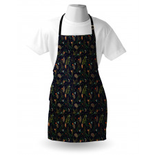 Botanical Forest Fir Leaf Apron