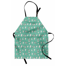 Retro Striped Backdrop Apron