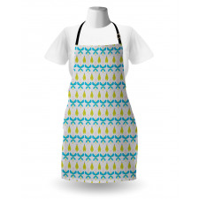 Cartoon Style Bugs Pattern Apron