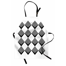 Art Deco Squares Apron