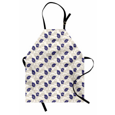 Blooming Dog Roses Leaves Apron