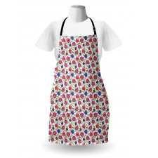 Spring Growth Wildflowers Apron