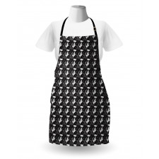 Bird Pattern Apron