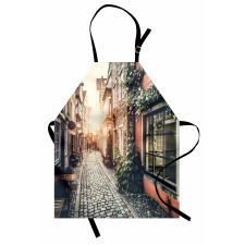 Old Town at Sunset Picture Apron