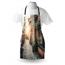 Old Town at Sunset Picture Apron