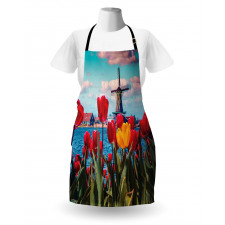 Idyllic Spring Tulips Apron