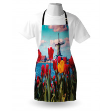 Idyllic Spring Tulips Apron