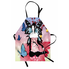 Fairy Girl with Wings Apron