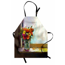 Bouquet in a Vase Art Apron