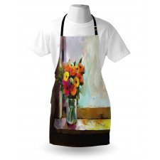 Bouquet in a Vase Art Apron