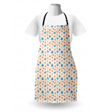 Fruits Flowers Seashells Apron