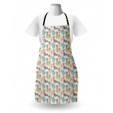 Little Purebred Puppy Dogs Apron