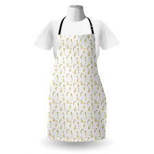 Funny Animals Geometrical Apron