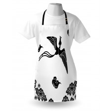 Abstract Mythological Bird Apron