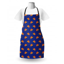 Birds in Starry Night Sky Apron