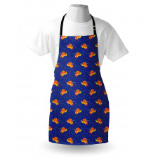 Birds in Starry Night Sky Apron