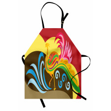 Colorful Abstract Ethnic Apron