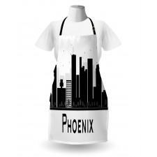 City Silhouette Skyscrapers Apron