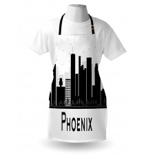 City Silhouette Skyscrapers Apron