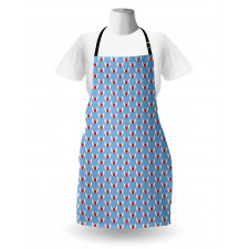 Symmetric Simple Hearts Apron