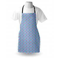 Symmetric Simple Hearts Apron