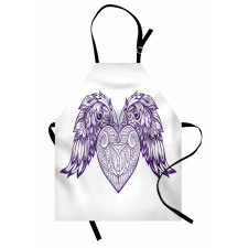 Heart Botany Ornate Apron