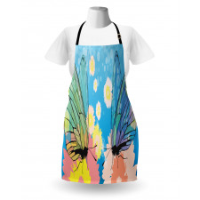 Butterflies on Flowers Apron