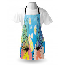 Butterflies on Flowers Apron